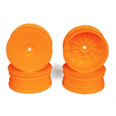 Speedline Buggy Wheels for Associated B6.1 / Kyosho RB6 /22X/ Front / ORANGE / 4pcs 2.2in