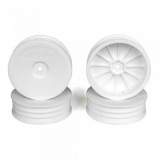 Speedline Buggy Wheels for Associated B6.1 / Kyosho RB6/22X/ Front / WHITE / 4pcs 2.2in