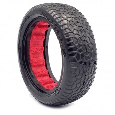 1:10 Buggy 2WD Front Scribble 2.2(Clay)-Red Insert by AKA 