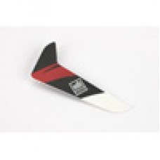Vertical Fin with Red Decal: 120SR Vertical Fin with Red Decal: 120SR