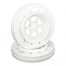 Gambler Drag Front Wheels for Accelerator Tyres / WHITE (4pc) 1.9/3.0in Gambler Drag Front Wheels for Accelerator Tyres / WHITE (4pc) 1.9/3.0in