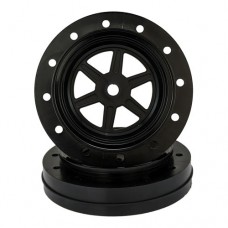 Gambler LP Low Profile Drag Racing Front wheels / 12mm Hex / BLACK / 4pcs Gambler LP Low Profile Drag Racing Front wheels / 12mm Hex / BLACK / 4pcs