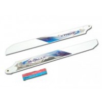 Fiber Blade (315mm, 3mm screw hole)(For Belt CP series) (Blue)