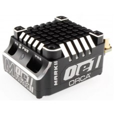 OE1 MK2 PRO ESC, Built In Capacitor, Reverse Polarity Protection, Factory Pre Wired by ORCA with 175mm 13awg wire.