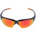 Expert Sunglasses black/orange TR90 frame 3 lense sets, Cat 0 yellow low light, 2 beige ploarized, 3 Frostech red mirror 100% UVA/B protection by Rapid Eyewear Expert Sunglasses black/orange TR90 frame 3 lense sets, Cat 0 yellow low light, 2 beige ploarized, 3 Frostech red mirror 100% UVA/B protection by Rapid Eyewear