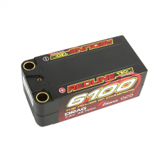 Gens Ace Redline 6100mAh 2S 7.4v Shorty Drag Race Lipo 96x46x35mm 298g 8mm Bullet