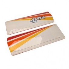 Wing Set w/ Alum Tube:Alpha RTF Wing Set w/ Alum Tube:Alpha RTF