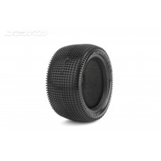 1/10 Buggy Carpet/Astro 2WD/4WD Rear-Challenger/Composite Soft /Insert Tires (2) by Jetko