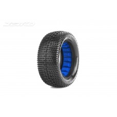 1/10 Buggy 4WD Front-DESIRER/Super Soft/Insert Tires (2) by Jetko
