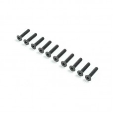 Flat Head Screws, M3 x 14mm (10)
