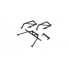 Rear Cage Mount & Fender Brace Set (4): 5TT Rear Cage Mount & Fender Brace Set (4): 5TT