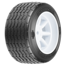 VTA Rear Tire 31mm, Mounted White Wheel VTA Rear Tire 31mm, Mounted White Wheel