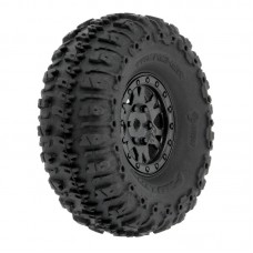1/24 Trencher F/R 1.0' Tires Mounted 7mm Black Impulse (4): SCX24 by Proline 1/24 Trencher F/R 1.0' Tires Mounted 7mm Black Impulse (4): SCX24 by Proline