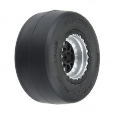 1/16 Reaction Rr Tires MTD 7mm Blk/Sil:MiniDrag(2)