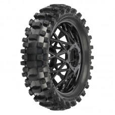 Dunlop Geomax MX33 V2 Bead CR4 Rear Tire MTD Bullyspoke Black: Promoto-MX by Proline Dunlop Geomax MX33 V2 Bead CR4 Rear Tire MTD Bullyspoke Black: Promoto-MX by Proline