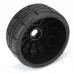 Menace HP BELTED Speed Run 1:8 Tires Mounted on Mach 10 Black 17mm Wheels (2) for Front or Rear