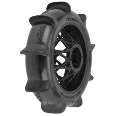 Roost MX Sand/Snow Paddle Motorcycle Tire Mounted on Black Wheel for Promoto-MX Rear Roost MX Sand/Snow Paddle Motorcycle Tire Mounted on Black Wheel for Promoto-MX Rear