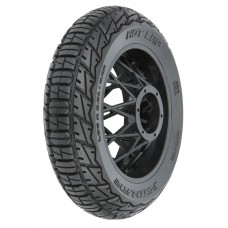 Hot Lap S3 Motorcycle Rear Tire Mounted on Black Supermoto Wheel for Promoto-MX Rear by Proline Hot Lap S3 Motorcycle Rear Tire Mounted on Black Supermoto Wheel for Promoto-MX Rear by Proline