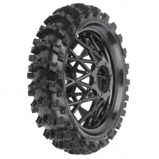 Dunlop Geomax MX14 V2 Bead CR4 Rear Tire MTD Bullyspoke Black: Promoto-MX Dunlop Geomax MX14 V2 Bead CR4 Rear Tire MTD Bullyspoke Black: Promoto-MX
