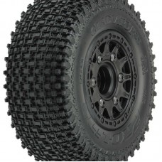 1/10 Gladiator M3 Front/Rear 2.2'/3.0' SC Mounted 12mm Slash 2WD Front, Slash 4x4, 14mm Arrma Black Raid (2) by  Proline