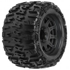 1/8 Trencher X F/R 3.8' MT Tires Mounted 17mm Black Raid (2) by Proline 1/8 Trencher X F/R 3.8' MT Tires Mounted 17mm Black Raid (2) by Proline