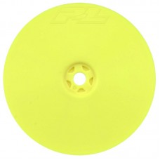 Velocity 2.2 1/10 4WD Buggy  Front Yellow Wheel 12mm Hex (2) :XB4 and 22X-4 by Proline