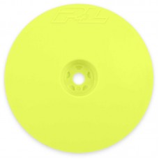 Velocity Narrow 2.2 12mm Hex Carpet Front Yellow Wheels AE Xray Yokomo Schumacher 22X by Proline