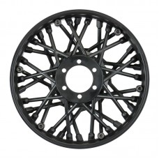 Supermoto Front Wheel, Black: Promoto-MX