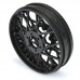 Supermoto Front Wheel, Black: Promoto-MX