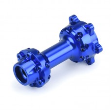 Pro-Spec Aluminum Rear Hub, Blue: Promoto-MX