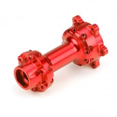 Pro-Spec Aluminum Rear Hub, Red: Promoto-MX