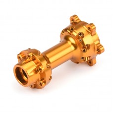 Pro-Spec Aluminum Rear Hub, Gold: Promoto-MX
