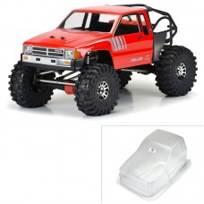 1985 Toyota Hilux SR5 Cab Only Clear Body for SCX6