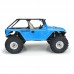 1979 Toyota Land Cruiser FJ40 Clear Body with Trail Cage & Scale Molded Accessories for 12.3'' (313mm) Wheelbase Scale Crawlers by Proline