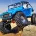 1979 Toyota Land Cruiser FJ40 Clear Body with Trail Cage & Scale Molded Accessories for 12.3'' (313mm) Wheelbase Scale Crawlers by Proline