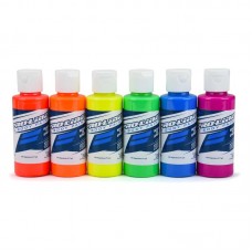 RC Body Paint Fluorescent Color (6 Pack) by Proline RC Body Paint Fluorescent Color (6 Pack) by Proline