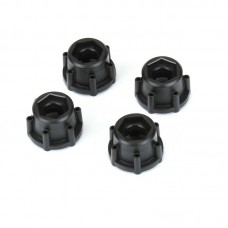 6x30 to 17mm Hex Adapters for 6x30 2.8' Wheels by Proline