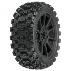 1/8 Badlands MX M2 F/R Buggy Tires Mounted 17mm Black Mach 10 (2) by Proline 1/8 Badlands MX M2 F/R Buggy Tires Mounted 17mm Black Mach 10 (2) by Proline