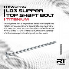 R1WURKS LD3 Slipper Top Shaft Bolt, Titanium