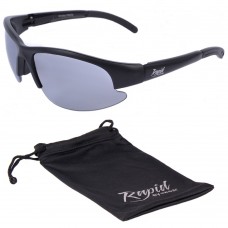 Nimbus Sunglasses Photochromic matt black TR90 frame lens changes from clear to Cat 3 with light level 100% UVA/B protection by Rapid Eyewear