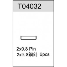 2 X9.8 PIN TC02C EVO, TM2V2, TM2SC