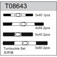 Turnbuckle Set, Team C Turnbuckle Set, Team C