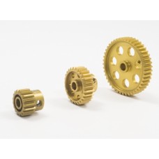17 Tooth 48 Pitch Light Weight Pinion Gold