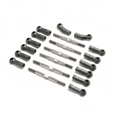 HD Turnbuckle Kit, Titanium: 22X by TLR