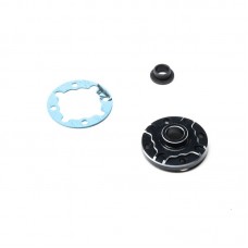 Gear Differential Cover, Aluminum: 22X/22X-T by TLR