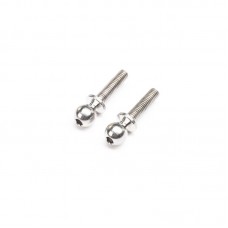 Ball Stud, 5.8mm x 12mm, Titanium (2): 22X by TLR