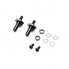 Front Axle, Aluminum (2): 22X by TLR/ LOSI Front Axle, Aluminum (2): 22X by TLR/ LOSI