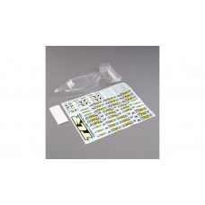 Ultra Lightweight Body & Wing, Clear: 22 5.0 by TLR