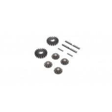 Gear Set, G2 Gear Diff, Metal: 22 by TLR Gear Set, G2 Gear Diff, Metal: 22 by TLR