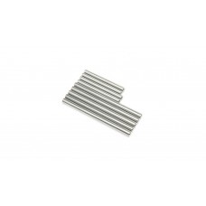 Hinge Pin Set, Polished: 22X-4 by TLR